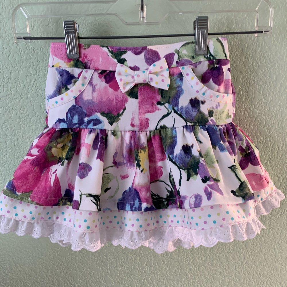 Size4Toddler custom made flip skirt